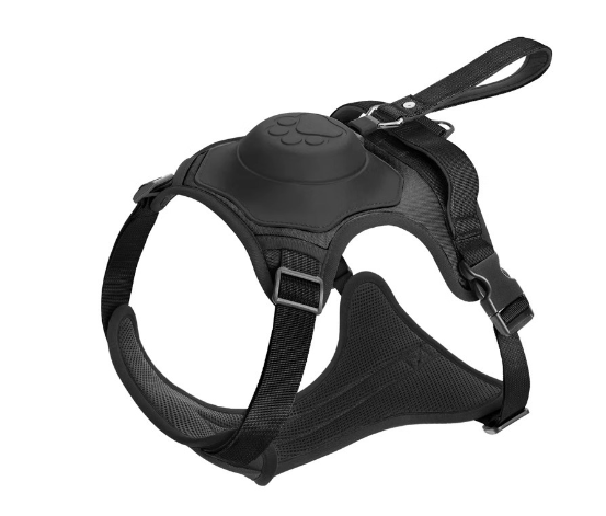 Dog Walking Harness With Retractable Leash